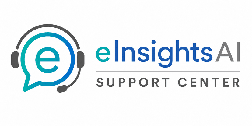 eInsightsAI Support Center